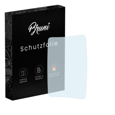 Bruni 2x Folie für Jumper RC T12 Plus Schutzfolie Displayschutzfolie