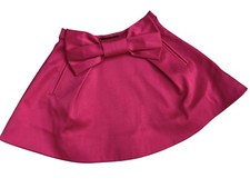 Little Marc Jacobs Fuchsia Pink Skirt Bow girls size 6 Satin Pockets