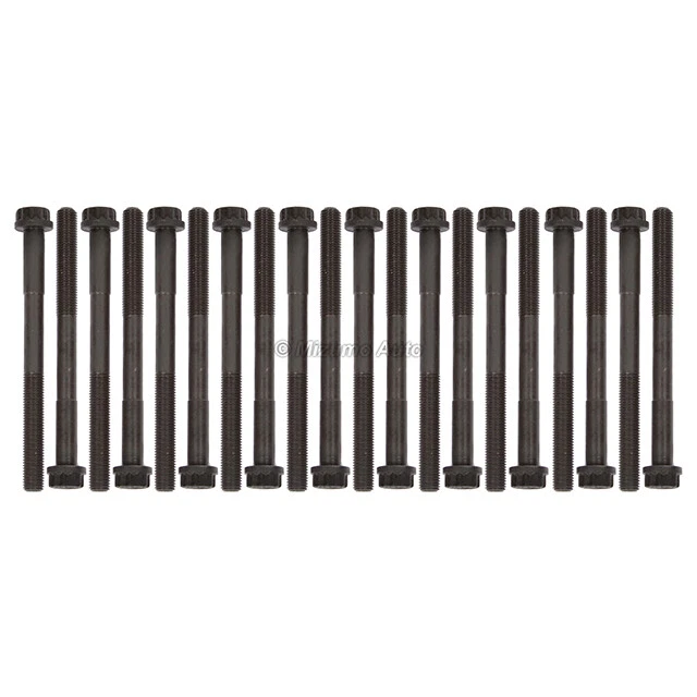 Pernos de cabeza aptos para 00-09 Lexus GX470 LX470 Toyota Tundra 4.7 DOHC V8 2UZFE Foto 2 de 4