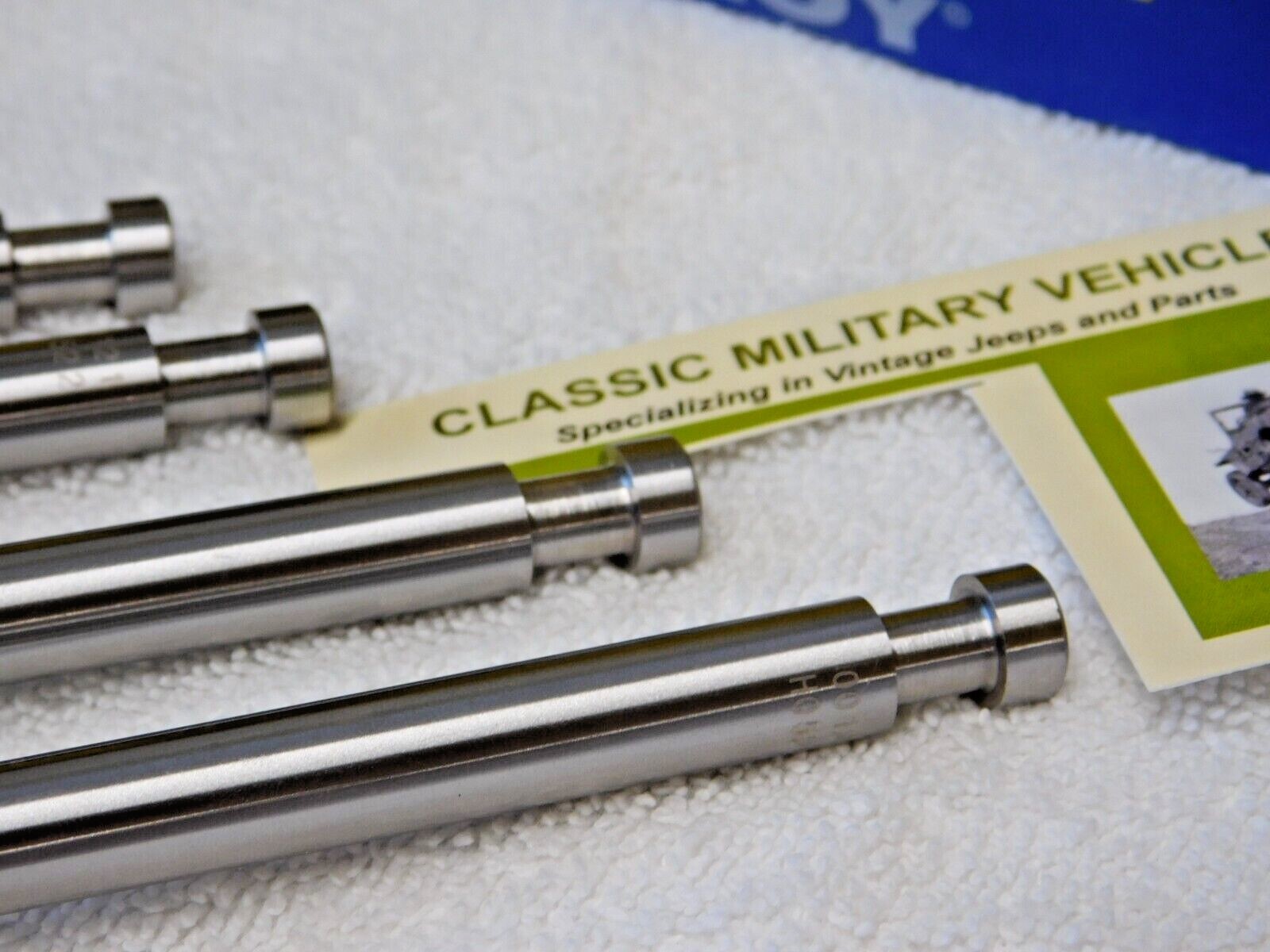 Willys L134 Exhaust Valve Set (4). SBI International. CJ2A MB M38 CJ3A