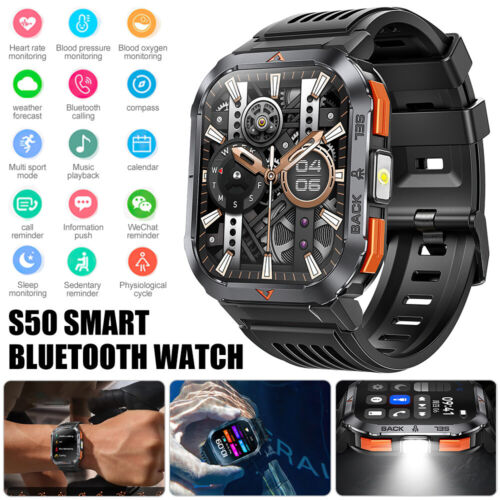 Smart Watch Blood Pressure Fitness Tracker Women Men for Android and iOS - Picture 2 of 20