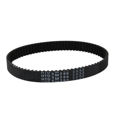 HTD5M 78Teeth Engine Timing Belt Rubber Geared-Belt 390mm Girth 15mm Width