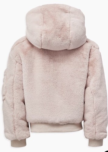 SAM Little Girl's & Girl's Jenny Faux Fur Bomber Jacket-Little Kid 2y New 🌹 - Picture 11 of 11