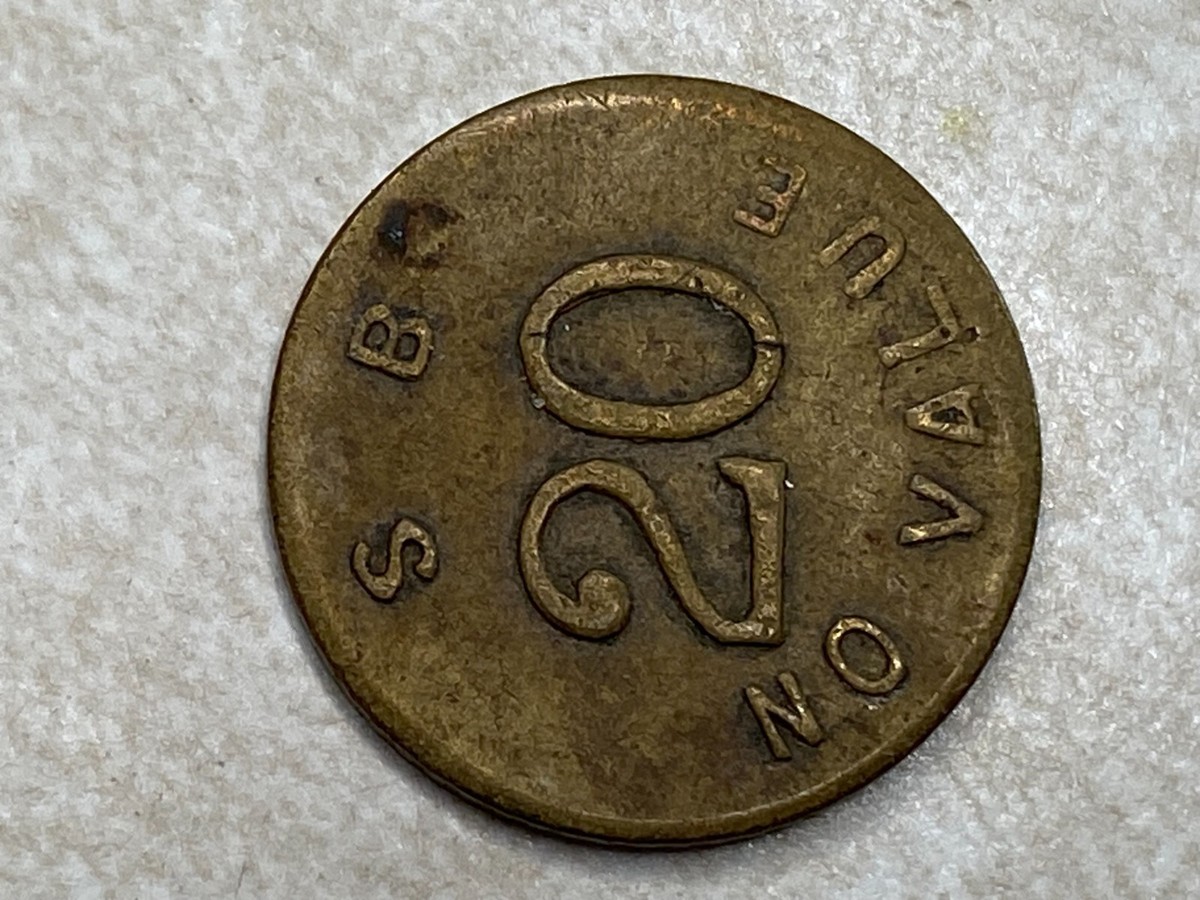 S B 20 Arcade Trade Game Slot Token T4127 | eBay