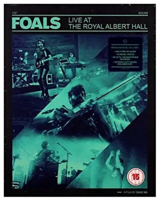 Foals  Live at the Royal Albert Hall   Blu-ray  im Pappschuber,  Alle Regionen