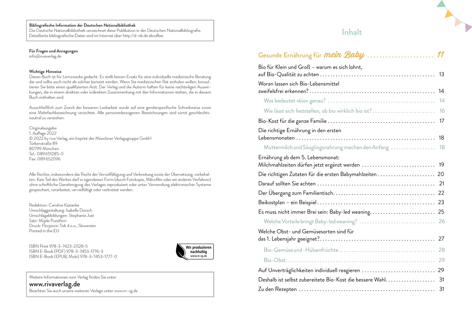 Thumbnail - Bio Für Mein Baby | Veronika Pichl | Taschenbuch | 192 S. | Deutsch |
