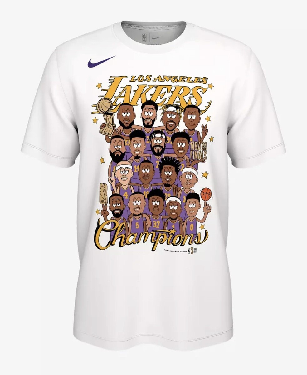 LAKERS 2020チャンピオン Tシャツ Undefeated x Los Angeles Lakers 2020 NBA Champions T-Shirt