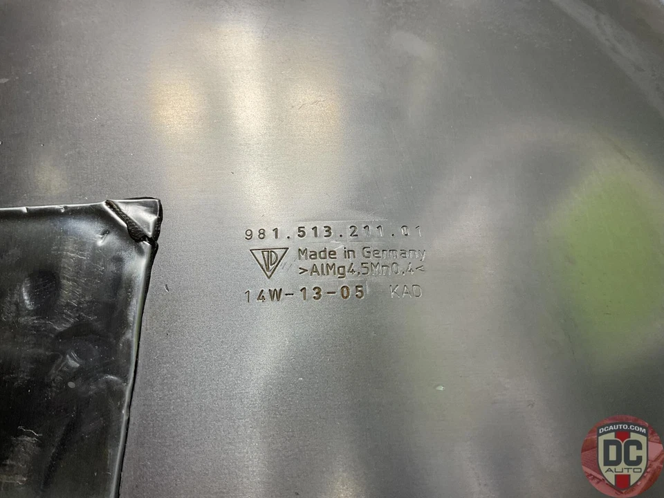 Cubierta de motor Porsche Boxster Cayman 2012-2016 98151321101 98151321101A31 90087 Foto 4 de 4