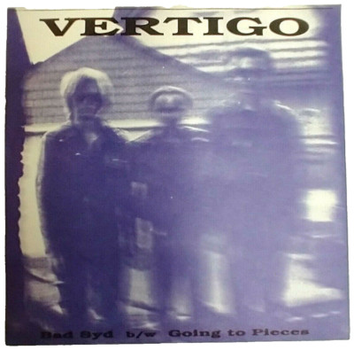VERTIGO Bad Syd 45 rpm 7''  Amphetamine Reptile 1989 HAND ASSEMBLED BY BAND