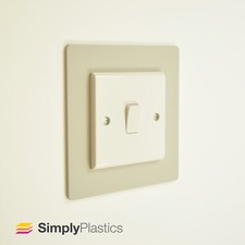 Light Switch Surrounds Perspex® Coloured Acrylic Light Switch Finger Plates