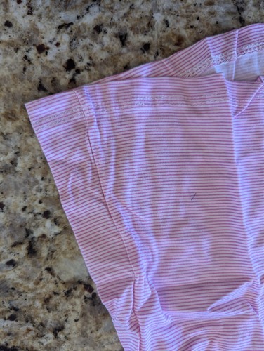 Joan Vass Womens Short Sleeve Pajama Set Button Up Shirt Shorts Pink size S - Picture 7 of 14
