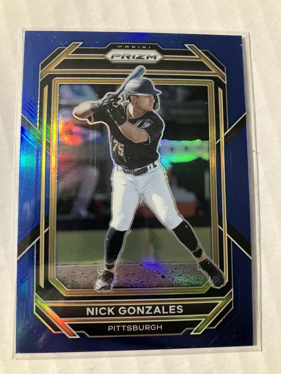2023 Panini Prizm Blue Prizm /149 Nick Gonzales #129 | eBay