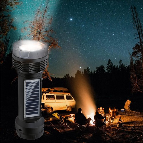 Solar Bluetooth Speaker Wireless Portable Power Speaker TF FM Radio Flash Light - Picture 23 of 37