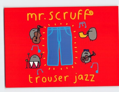 Postcard Mr. Scruff Trouser Jazz Art by Mr. Scruff