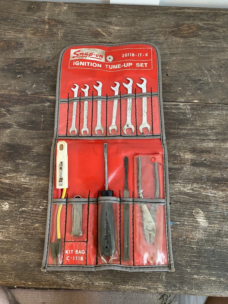 Vintage Snap-On 2011B-IT-K Ignition Tune-Up Kit Set w/ C
