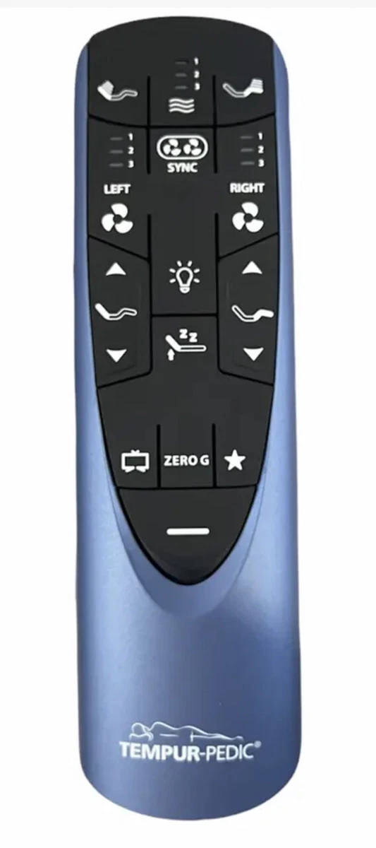 Tempurpedic remote clearance control