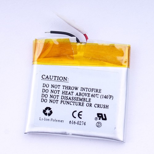 Replacement battery for ipod shuffle 2nd gen 3.7v 120mah 6160274 eBay