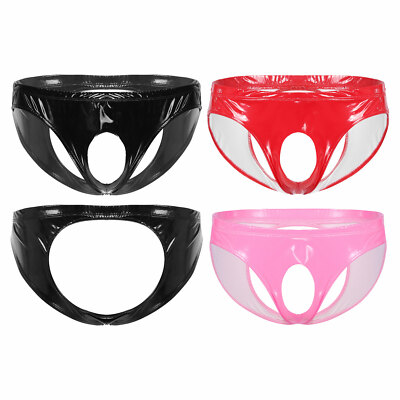 mens crotchless briefs