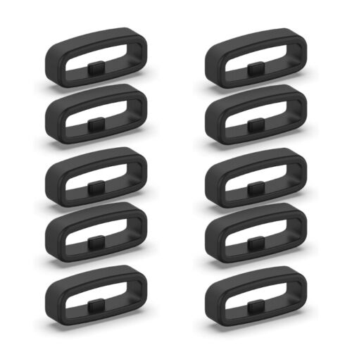 18/20/22mm Silicone Fastener Ring Wristband Keeper Replace Accessories Belt-Loop - Picture 27 of 29