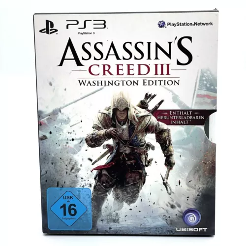 Assassin's Creed III édition Washington - PS3 (Sony PlayStation 3, 2013)