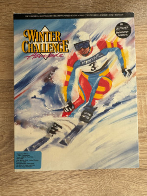 Winter Challenge | Deutsche Version | Extrem Selten | IBM-PC 3,5'' Disk