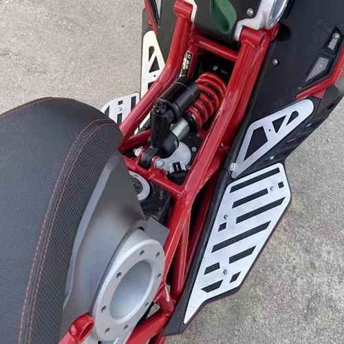 Pedales reposapiés reposapiés para Italjet Dragster 200/250i/ 125/400 pies - Imagen 10 de 12