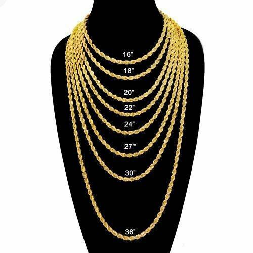 Catena Di Collegamenti Cubani | Mens Cuban Link Chain | Frostnyc - Foto 2