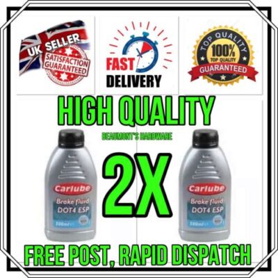 2 x Hochleistungsbremsflüssigkeit Punkt 4 ESP 500ml Autoschmiermittel BFE050 *versandfrei*