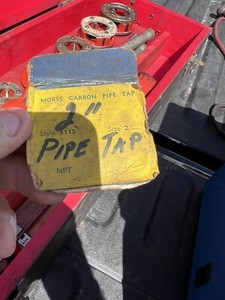 Morse Pipe Tap 1115 2” in Box Great Condition Sharpe Used?