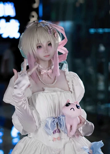 Needy Girl Overdose Rain Ame-Chan Cosplay Plush Doll A.p. Cat Pillow Plush Toys - Picture 6 of 6