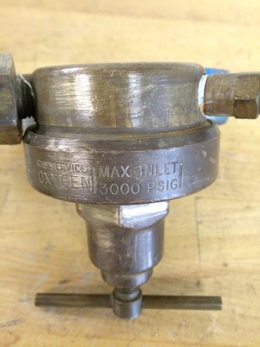 VINTAGE Victor Equipment Company Druckgasregler M350-80-540 - Bild 7 von 7