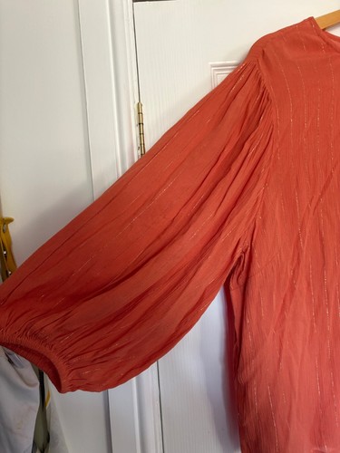 BNWT M&CO ORANGE TOP SIZE 18 - Picture 3 of 8