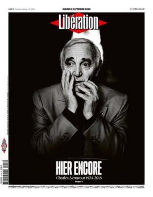 BEFREIUNG - GESTERN NOCH (03.10.2018) - VERSCHWINDEN CHARLES AZNAVOUR (1924-2018)