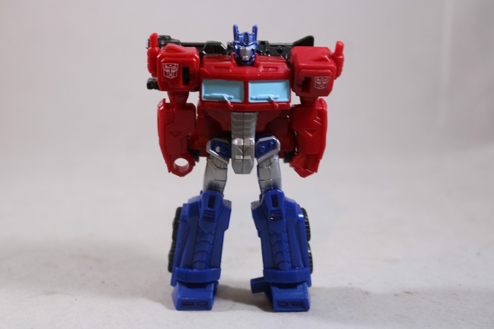 Transformers Cyberverse Optimus Prime Ion Burst Action Figure