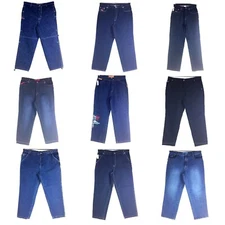 AVIREX ASSORTED STYLE, OLD SCHOOL BAGGY, MEN'S LONG DENIM JEANS, 