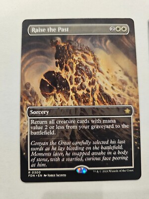 MTG - Raise The Past Ext Art Foundations #300