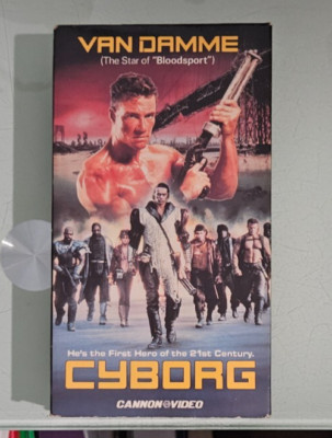 jean claude van damme  CYBORG  deborah richter VHS VIDEOTAPE