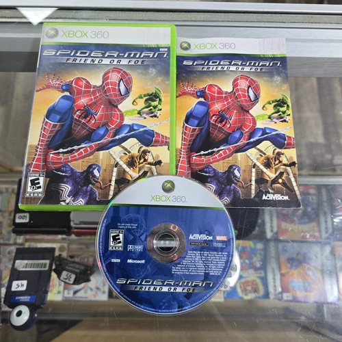 Spiderman Friend or Foe CIB Xbox 360