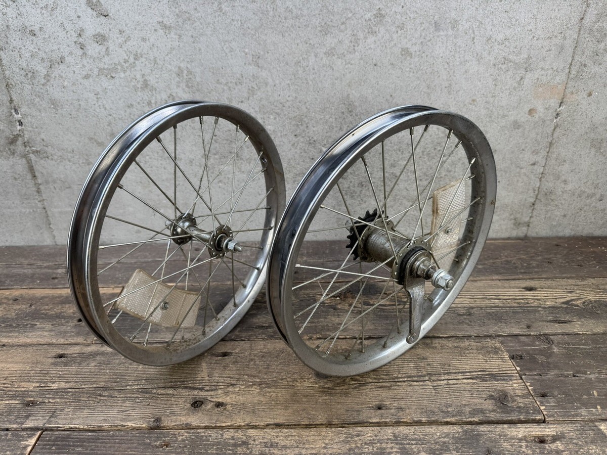 Bmx 16” Wheel Set Pit Bike Mini Vintage Old School Shimano Coaster