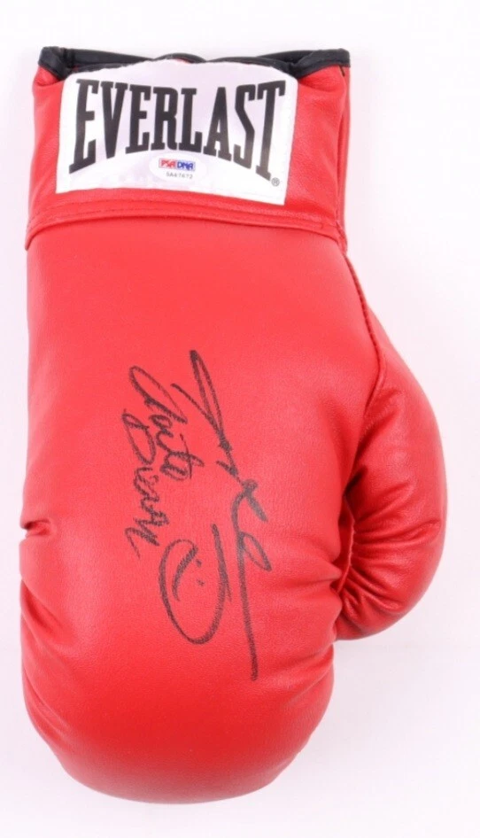 Sugar Ray Leonard & Roberto Duran Autographed Signed Everlast Boxing Glove W/PSA - Image 2 of 3