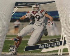 2020 Panini Prestige Football Dalton Keene New England Patriots Rookie #227