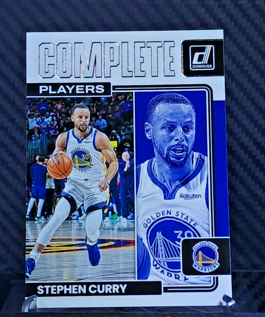 Stephen Curry 2022-23 Donruss COMPLETE PLAYERS #3 - Warriors Stephen Curry 2022-23 Donruss COMPLETE PLAYERS #3 - Warriors