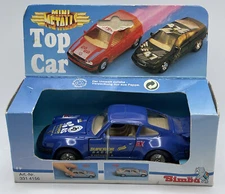 Simba Porsche 911 Turbo Superior Racer Mini Metal Vintage