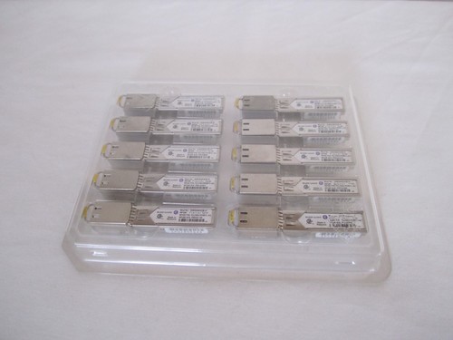 (Lot of 10)Genuine Alcatel-Lucent 3HE00062CB 1000BASE-T SFP Copper RJ-45