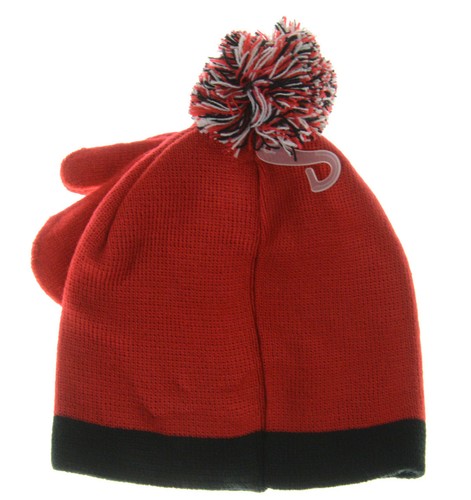 Disney Mickey Mouse Beanie Hat And Gloive Set Hat Black Red Boys Gift Kids - Picture 2 of 4