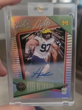 2022 Legacy Aidan Hutchinson Under The Lights Autograph RC Bronze Parellel 32/60