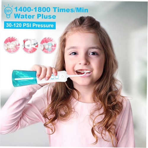 Irrigador oral inalámbrico portátil con hilo dental de agua 250 ml recargable S6I2 - Imagen 5 de 9