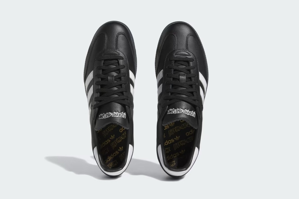 Fucking Awesome × adidas Samba Adidas Samba ADV - (Fucking Awesome) Black Leather