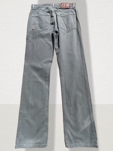 Jeans dritti Tommy Hilfiger grigio denim 30W/32L - Foto 3 di 10