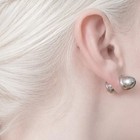 00G 9.5mm Stainless Steel Bullet Ear Plug Gauges Pair 11g Each — photo 1